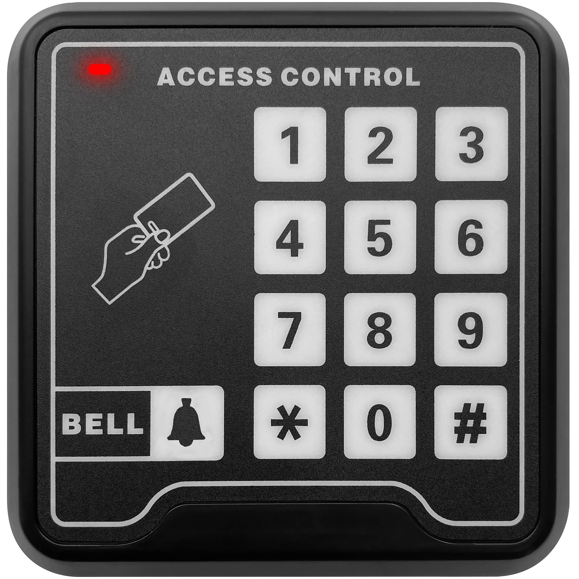 UHPPOTE - Kit completo di controllo accessi porta con scheda RFID 125 kHz, incluso blocco magnetico elettrico della forza di 280 kg