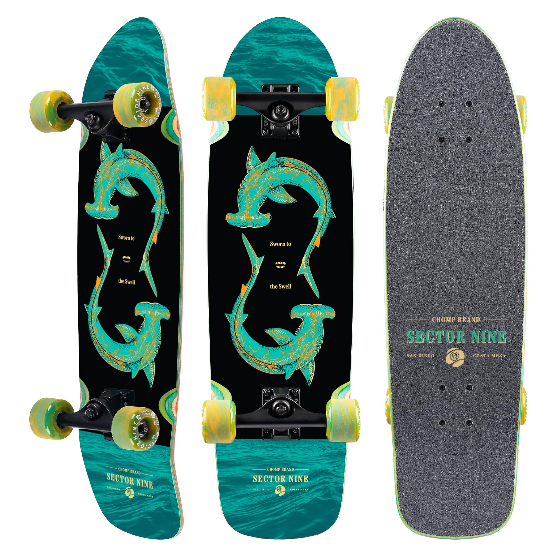 ALMONDWalks on Water 9’4″ Amazon.com: Sector 9: Skateboard Completes