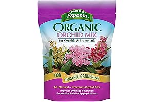 Espoma Organic Orchid Mix 4-Quart Bag: The Perfect Growing Medium for All Orchids and Bromeliads