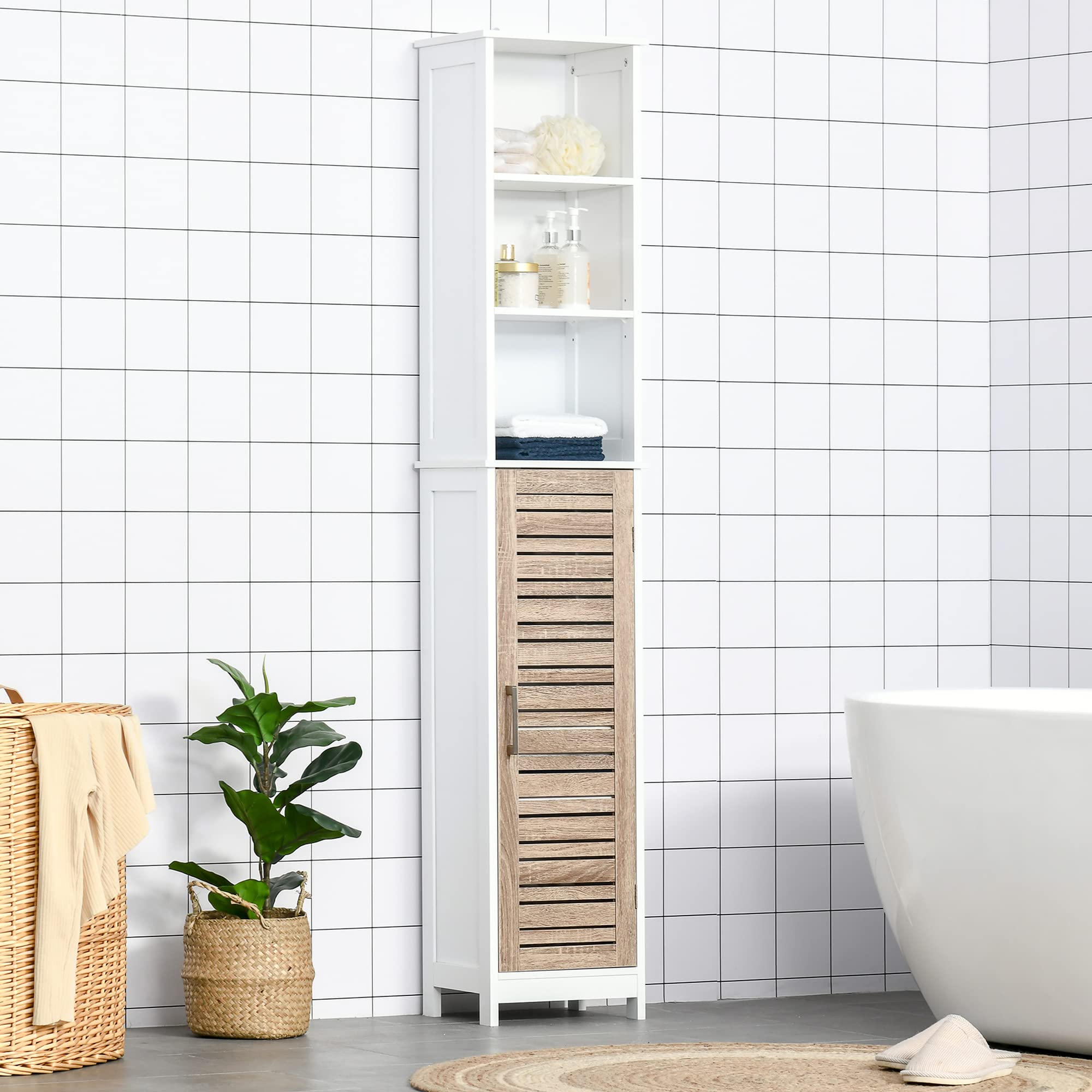 Kleankn Badkommode Badezmmerschrank (Set, 1 St., Badezmmerschrank