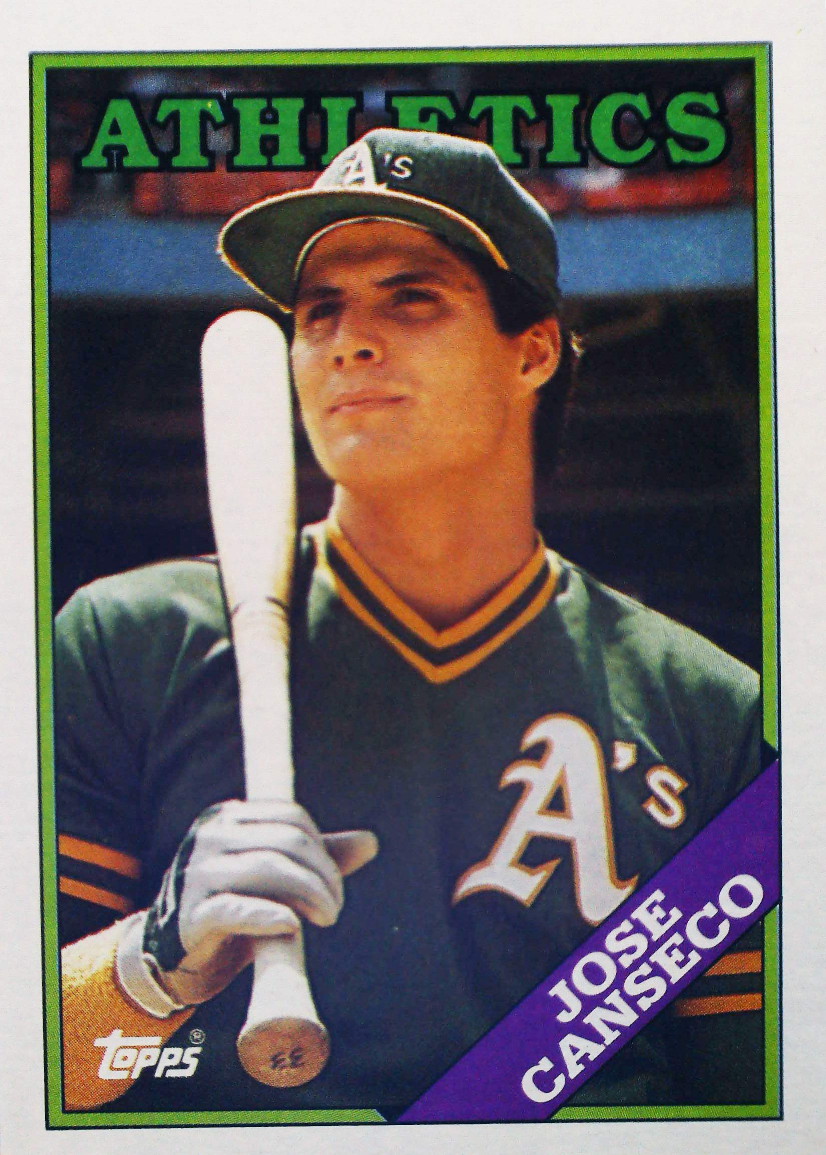 Amazon.com: 1988 Topps #370 Jose Canseco Mint Condition Card 