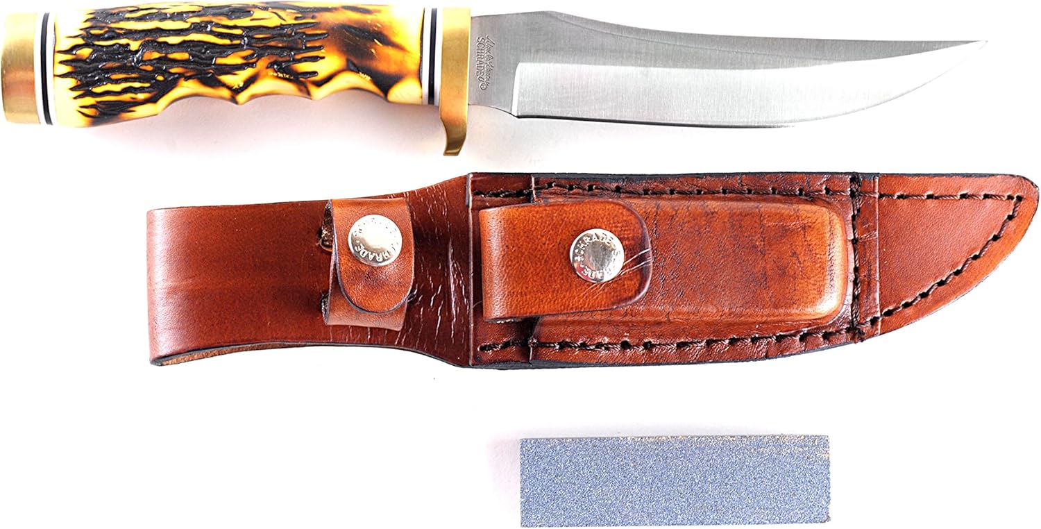 Uncle Henry 153UH Next Gen Golden Spike Knife with 5in High Carbon S.S. Fixed Blade