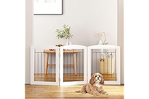 PAWLAND Freestanding Dog Gates for The House
