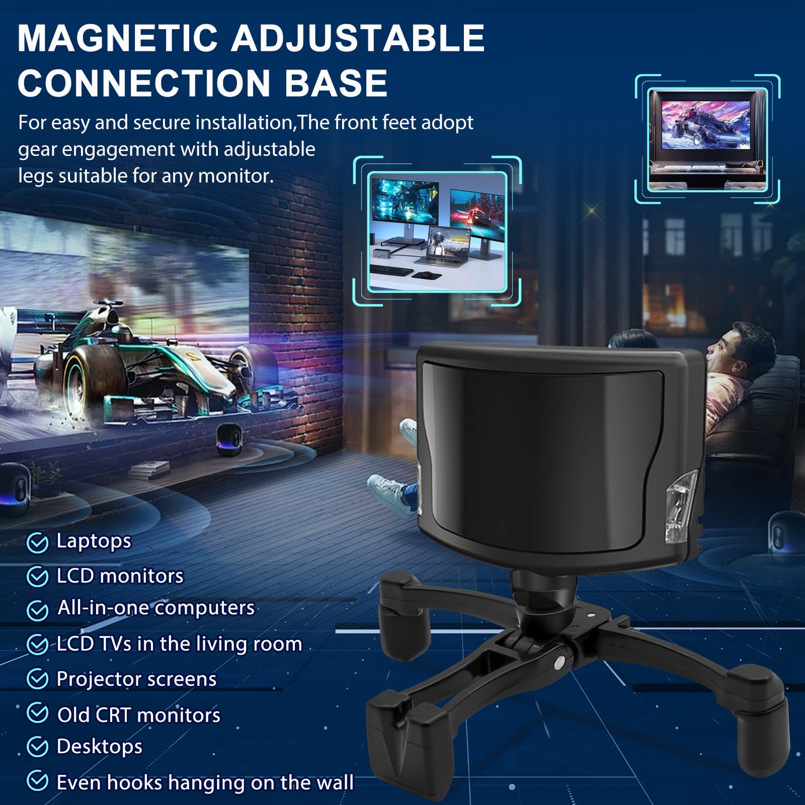 Head Sight Tracking für TrackNP 5 6DOF Kopfverfolgungssystem, Gaming, professionelle Kopfhaltung, optisches Infrarot-Tracksystem, Game-Controller als VR