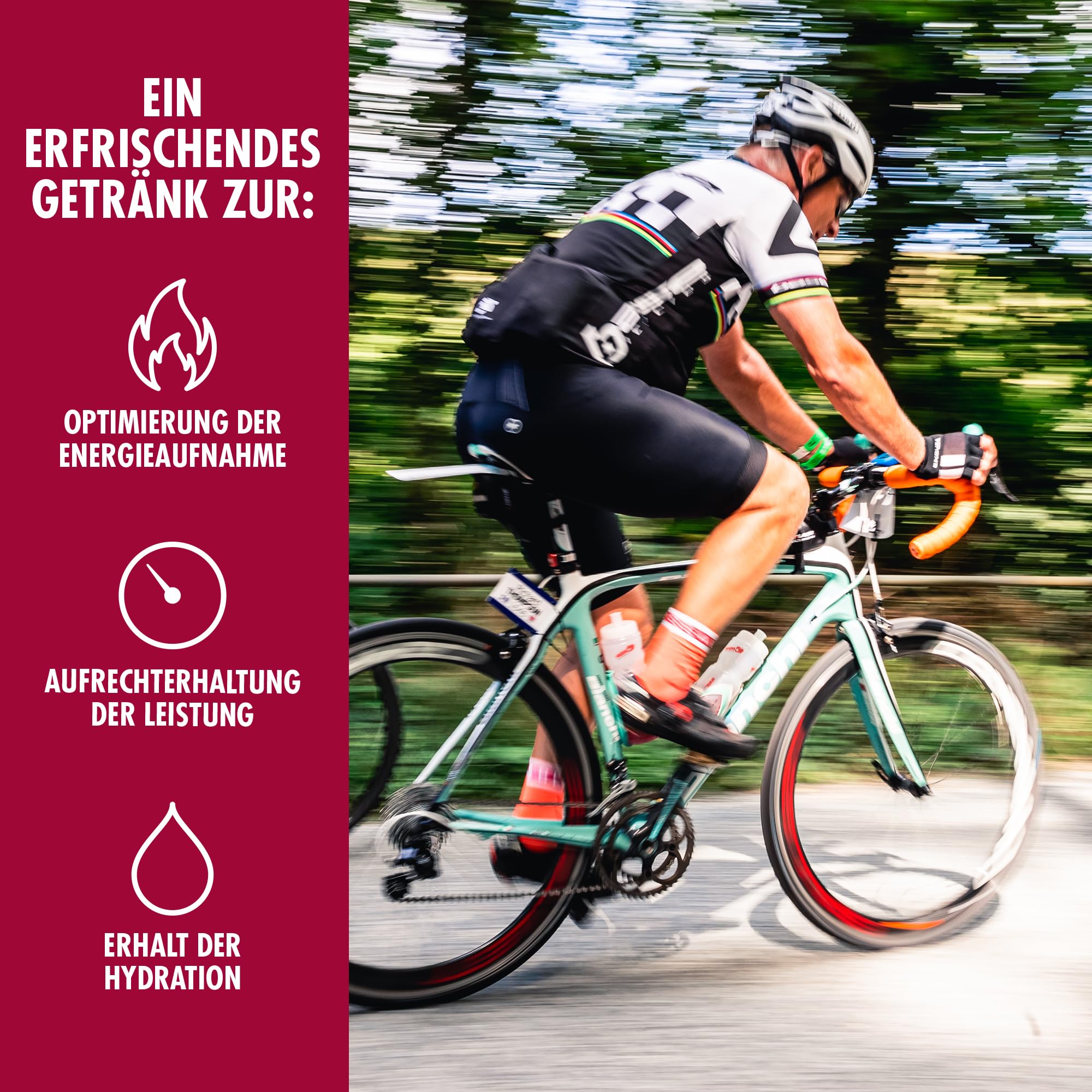 HIGH5 Sport Energy Drink - Isotonisches Getränkepulver mit Electrolytes - Kohlenhydrate Pulver & Elektrolyt Pulver für Endurance und Hydration - Natürliche Aromen, Vegan (Beere, 2,2kg, 46 Portionen)