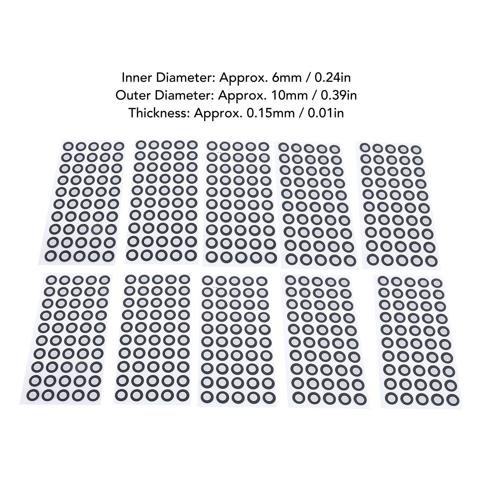Markery do Skanowania 3D 6,0 Mm do Skanera 3D, 500 szt. Markerów Punktów Odniesienia 3D do Skanowania 3D, Markery Odbicia Rozproszonego do Skanera 3D