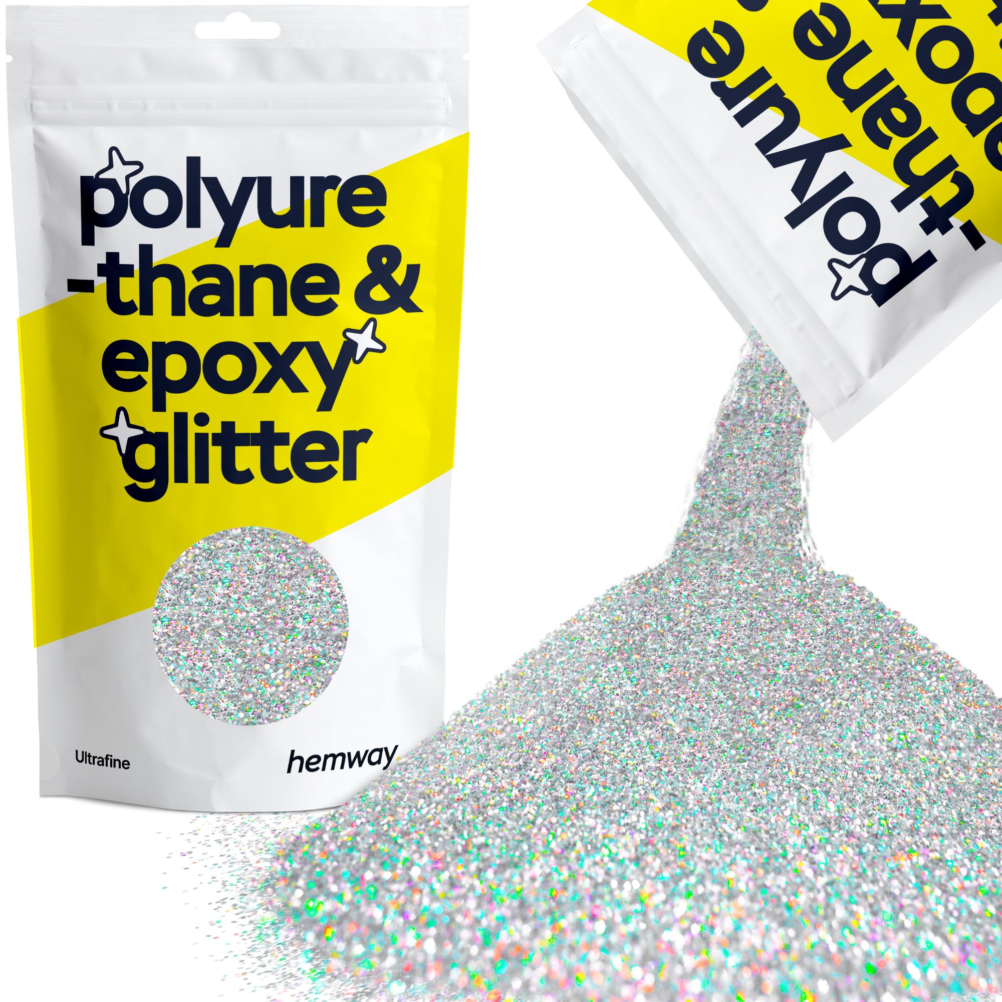 Hemway Resin Glitter Bronze Brown 100g Super Chunky | Polyurethane & Epoxy Glitter for Resin Crafts, Tumblers, Coasters, Floor & Table Art — view 49