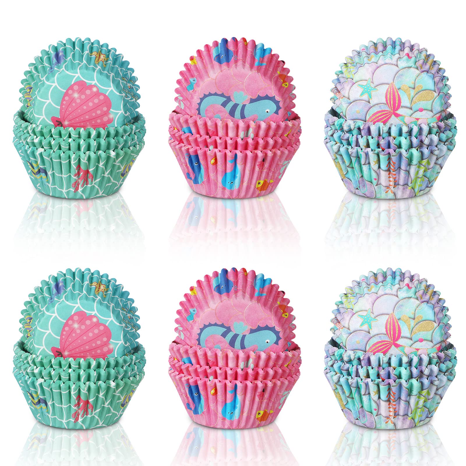 Caissettes cupcake sirène licorne : l'accessoire indispensable de votre fête