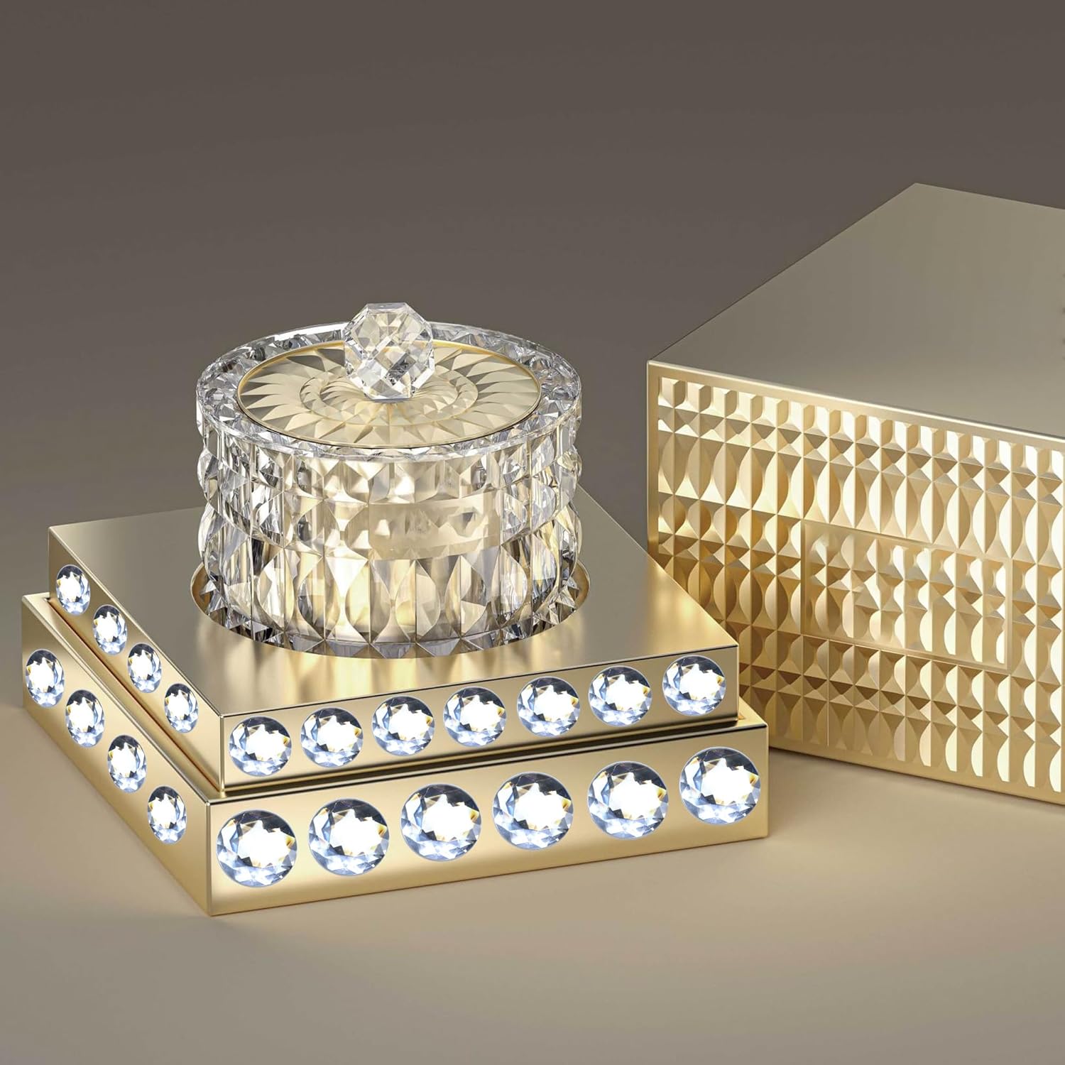 pson 25PCS 30mm Crystal Flat Back Round Acrylic Rhinestones, Clear Plastic Circle Gems Glitter Gems for Costume Making, Cosplay, DIY, Craft - Image 4