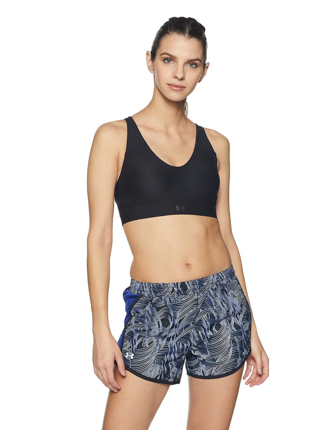 under armour women's vanish high zip sports bra