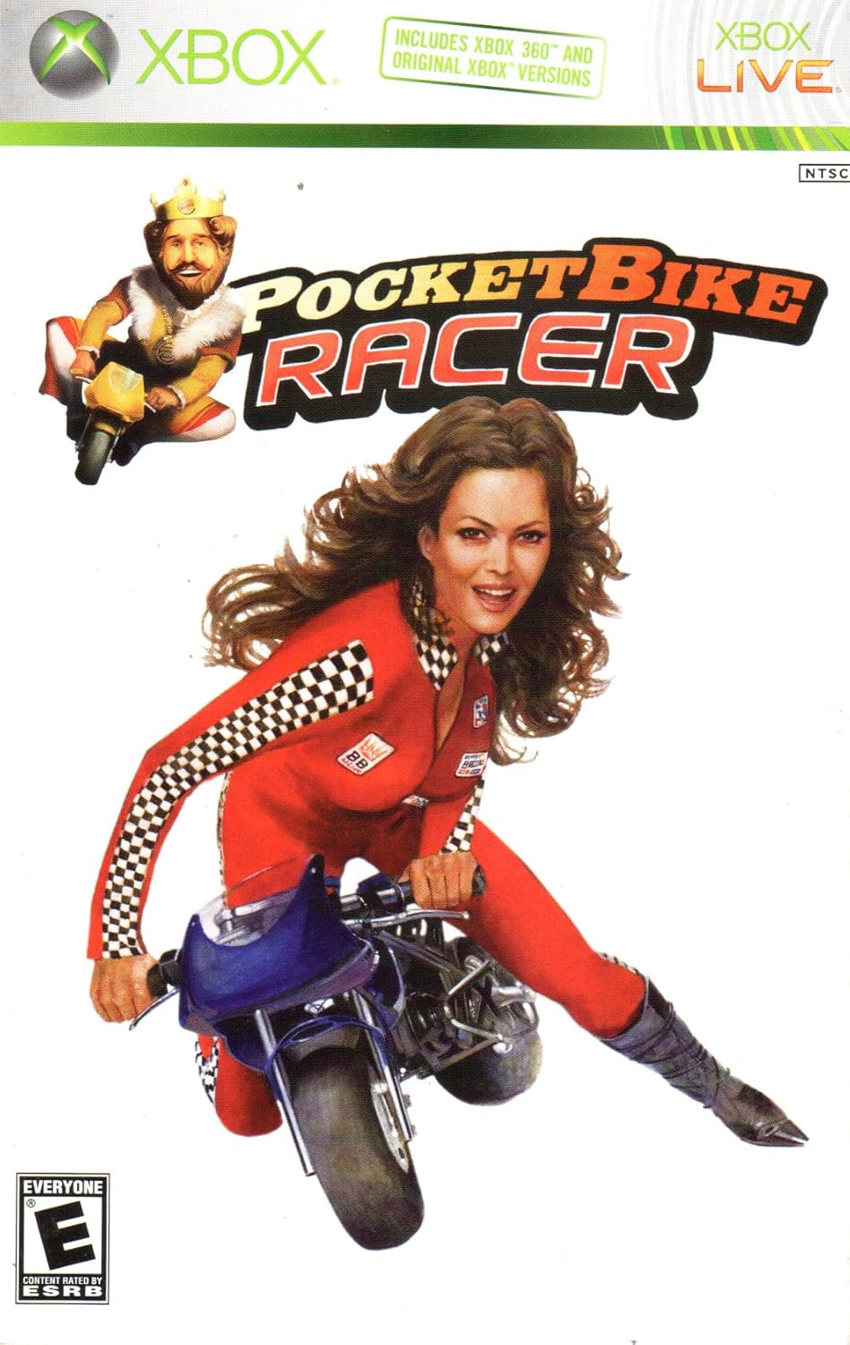 Pocket Bike Racer XBox 360 Instruction Booklet (Microsoft XBox 360