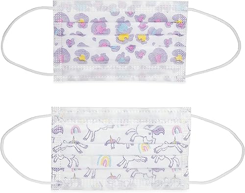 Miniatura 8 de Dr Talbots Mascarilla desechable para niños para la salud personal niñas de 2 a 5 años las impresiones pueden variar 10 unidades
