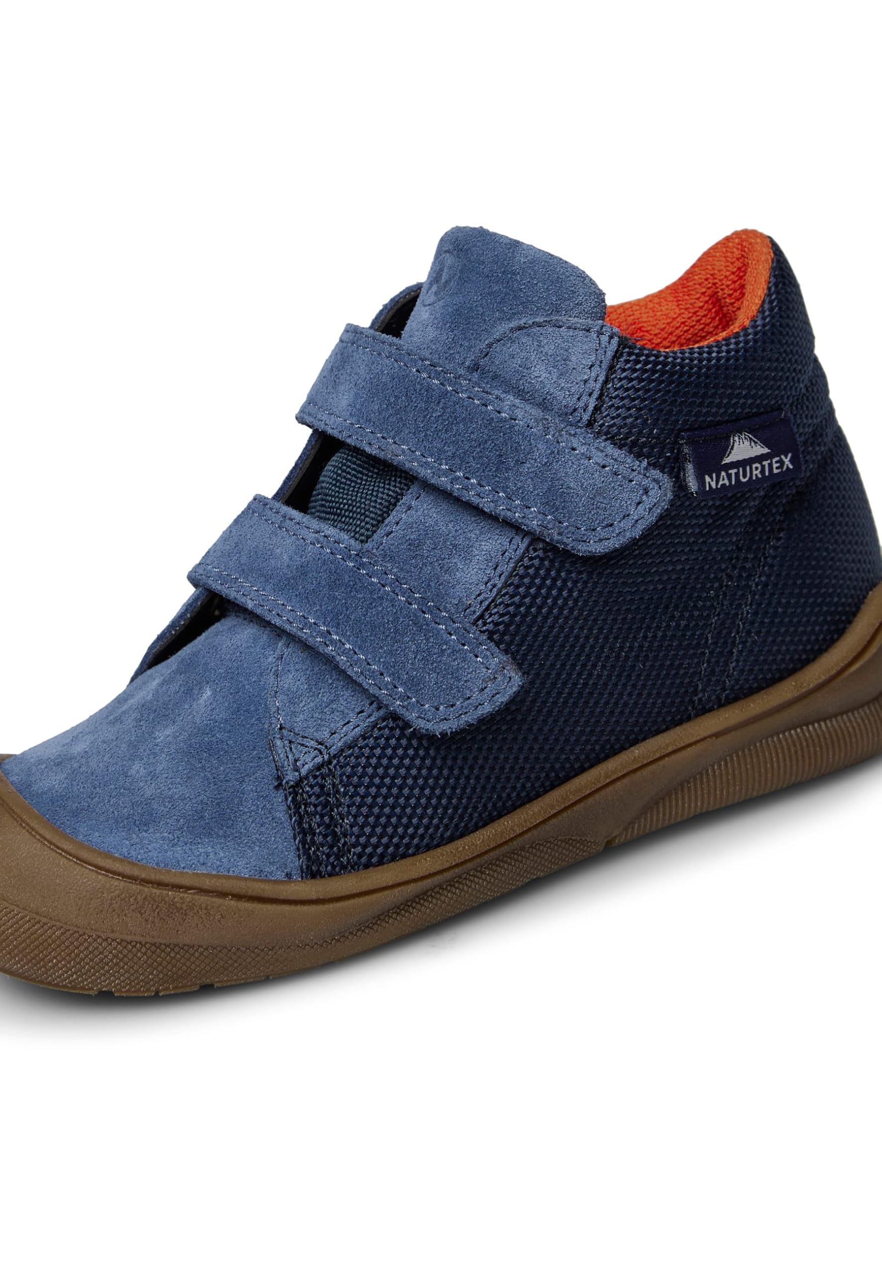Naturino Chaussures Premiers Pas en Cuir et suède Waterproof