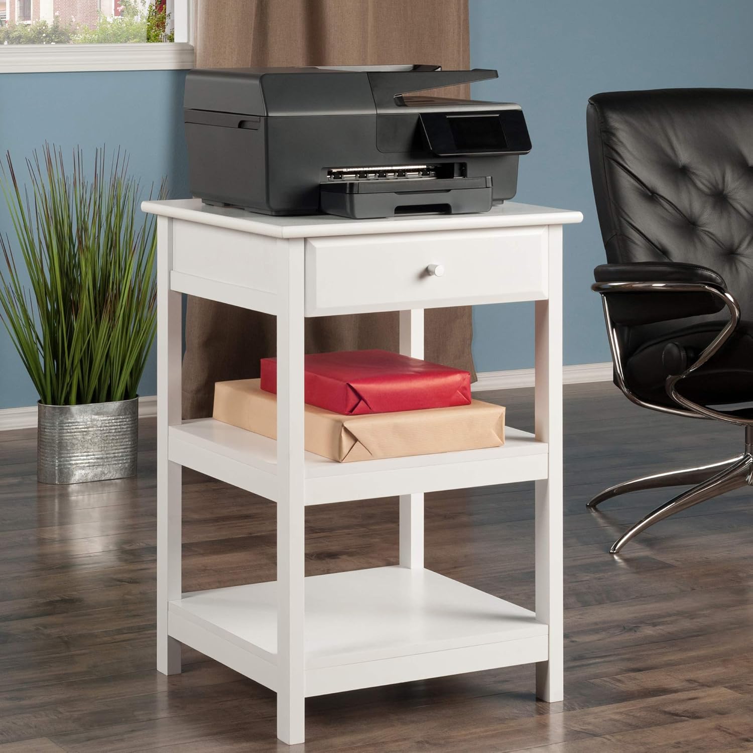 Winsome Delta Printer Stand White Home Office : Office Products