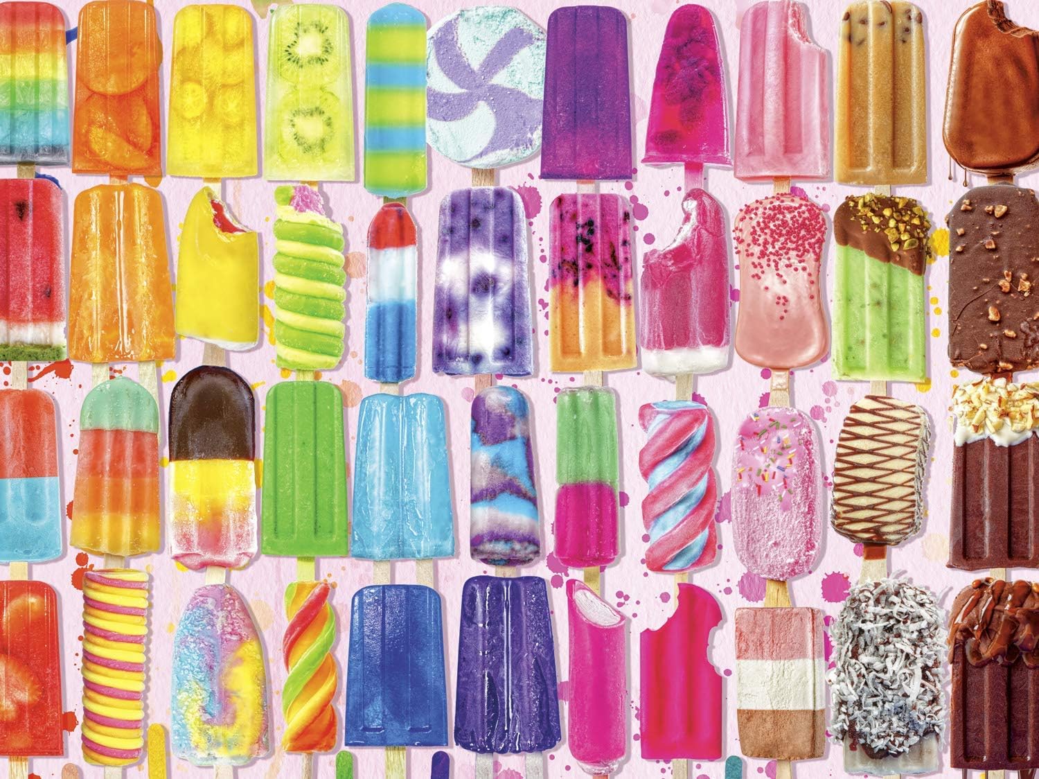 Buffalo Games - Lars Stewart - Frosty Treats - 1500 Piece Jigsaw Puzzle for Adults Challenging Puzzle Perfect for Game Nights