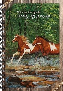 HEARTLAND 69078 Wild and Free Lined Spiral Bound Journal with Scripture
