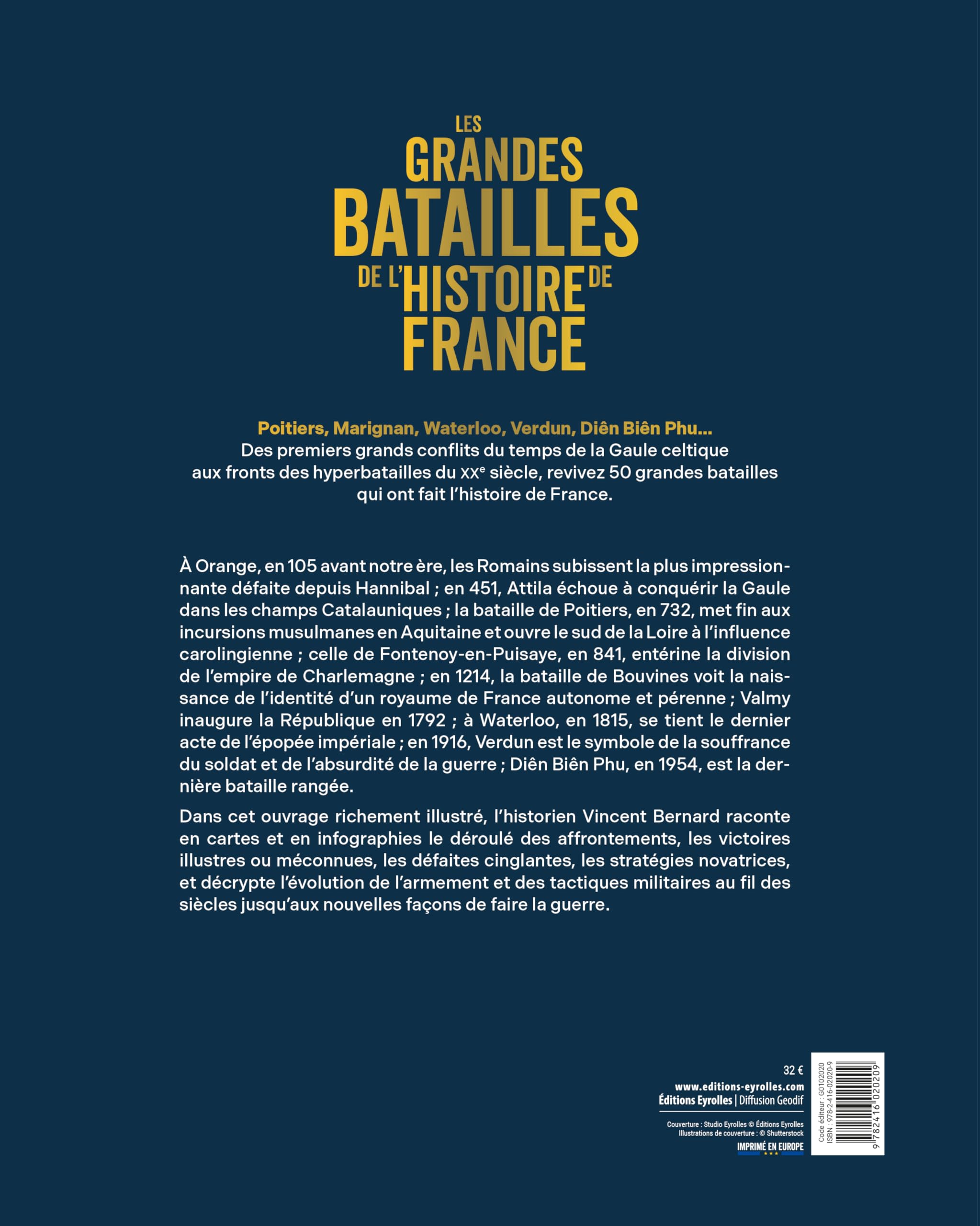 Les grandes batailles de l'histoire de France
