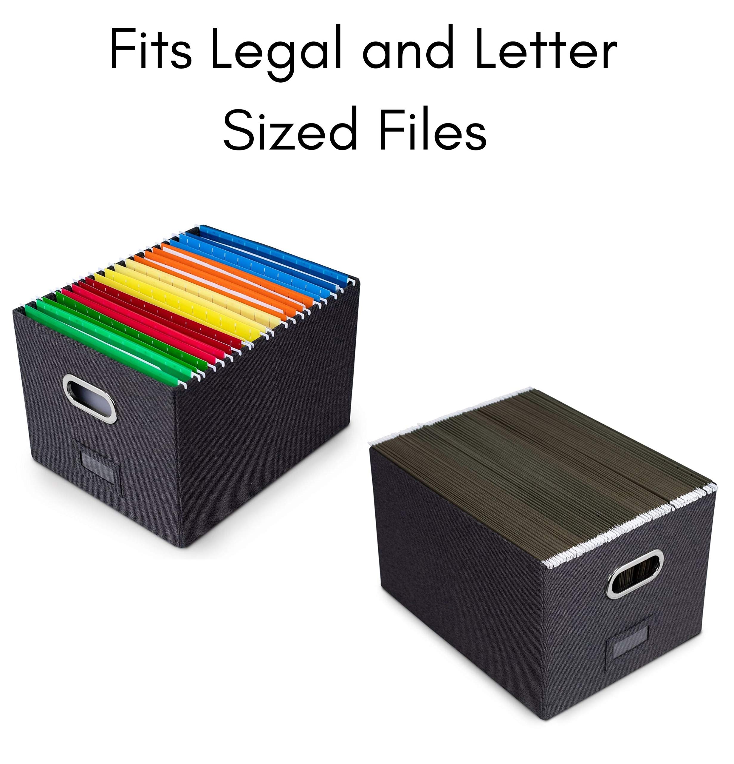 Buy Best Collapsible File Storage Organizer with Lid