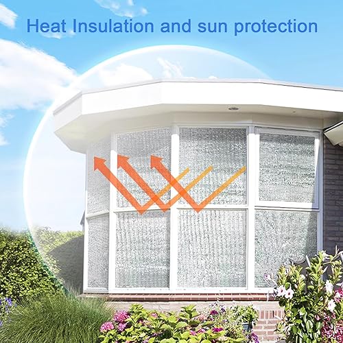 Miniatura 3 de Película reflectante para ventana, protección solar, aislamiento acústico, película opaca para ventana, película de aislamiento térmico de papel de