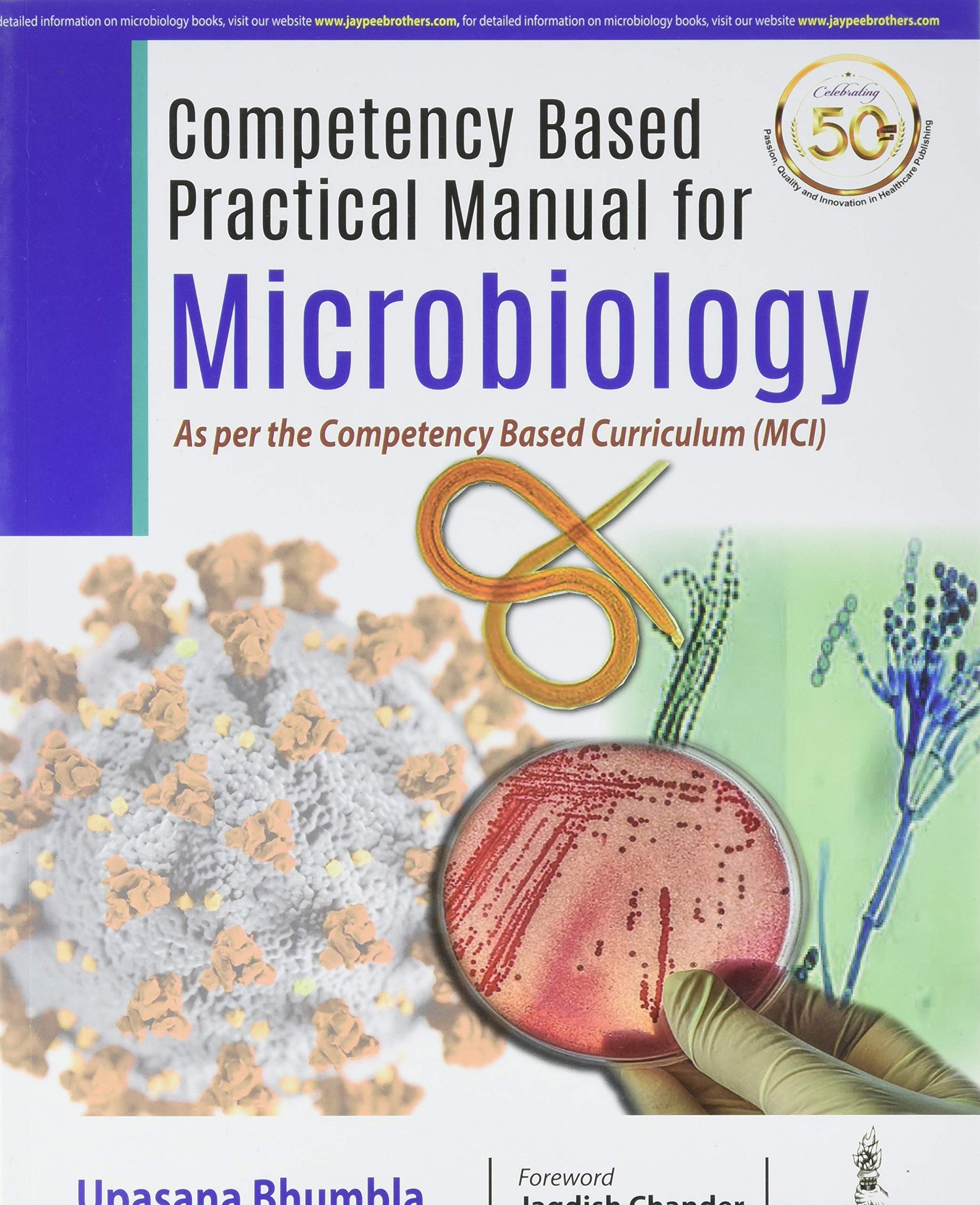 Jaypee Brothers Medical Publishers Competency Based Practical Manual for Microbiology