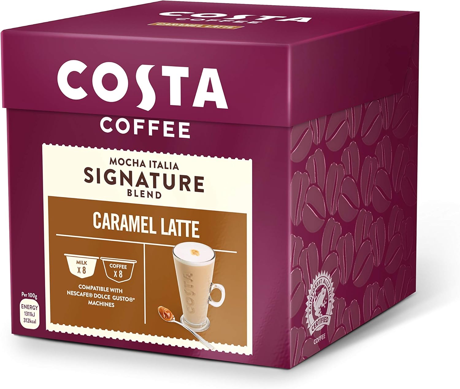 COSTA Coffee Nescafe, Dolce Gusto, Compatible Espresso Pods, Short