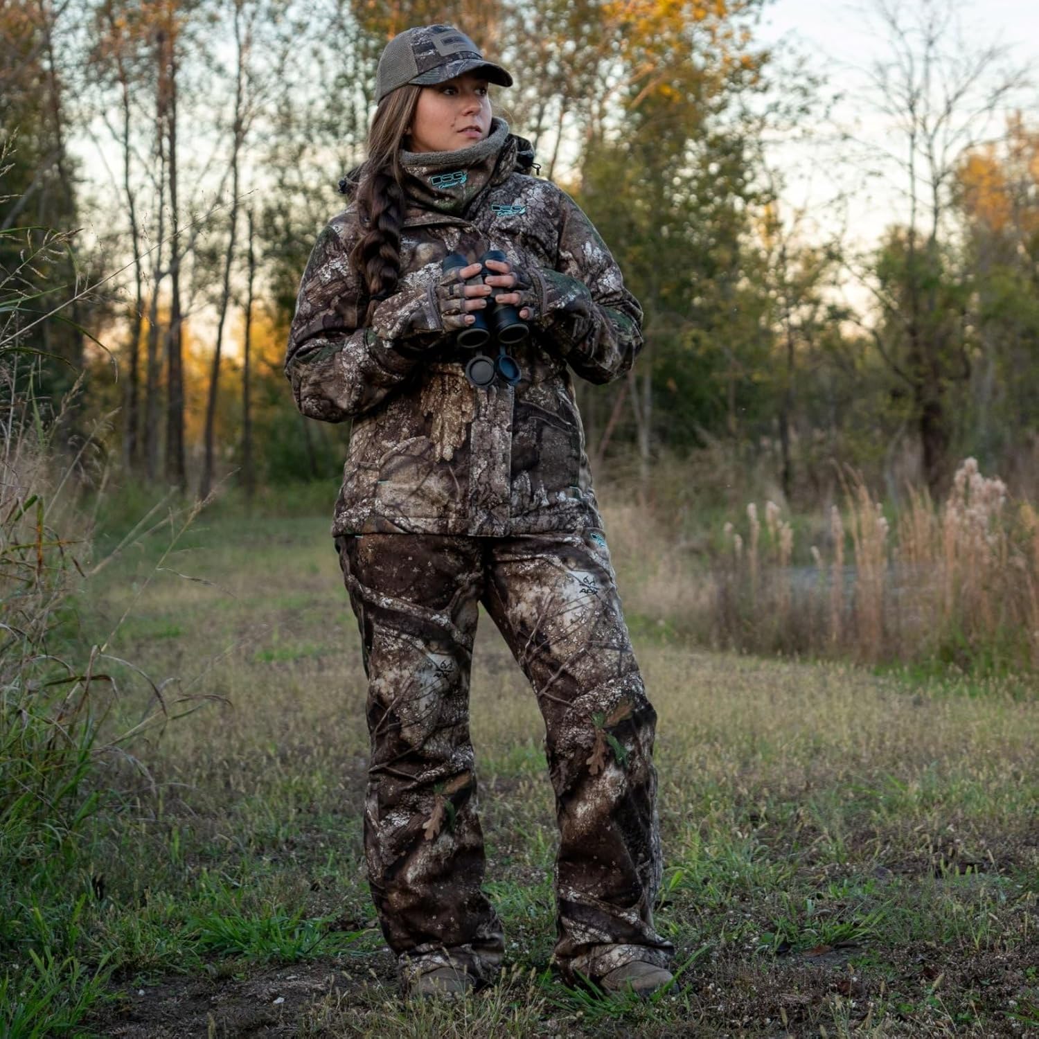 DOING SOMETHING GREAT DSG Outerwear Addie Women’s Hunting Pants – Insulated, Water Resistant, Quiet Tricot Fabric