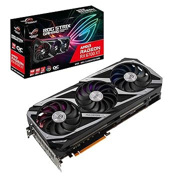 Amazon | ASUSTek AMD Radeon RX6700XT 搭載 トリプルファン