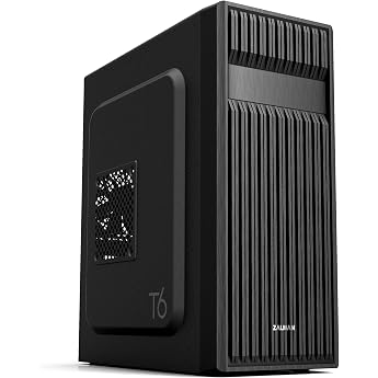 ZALMAN T6 ATX Mid-Tower Mid Tower PC Case, Black T6 CS9733