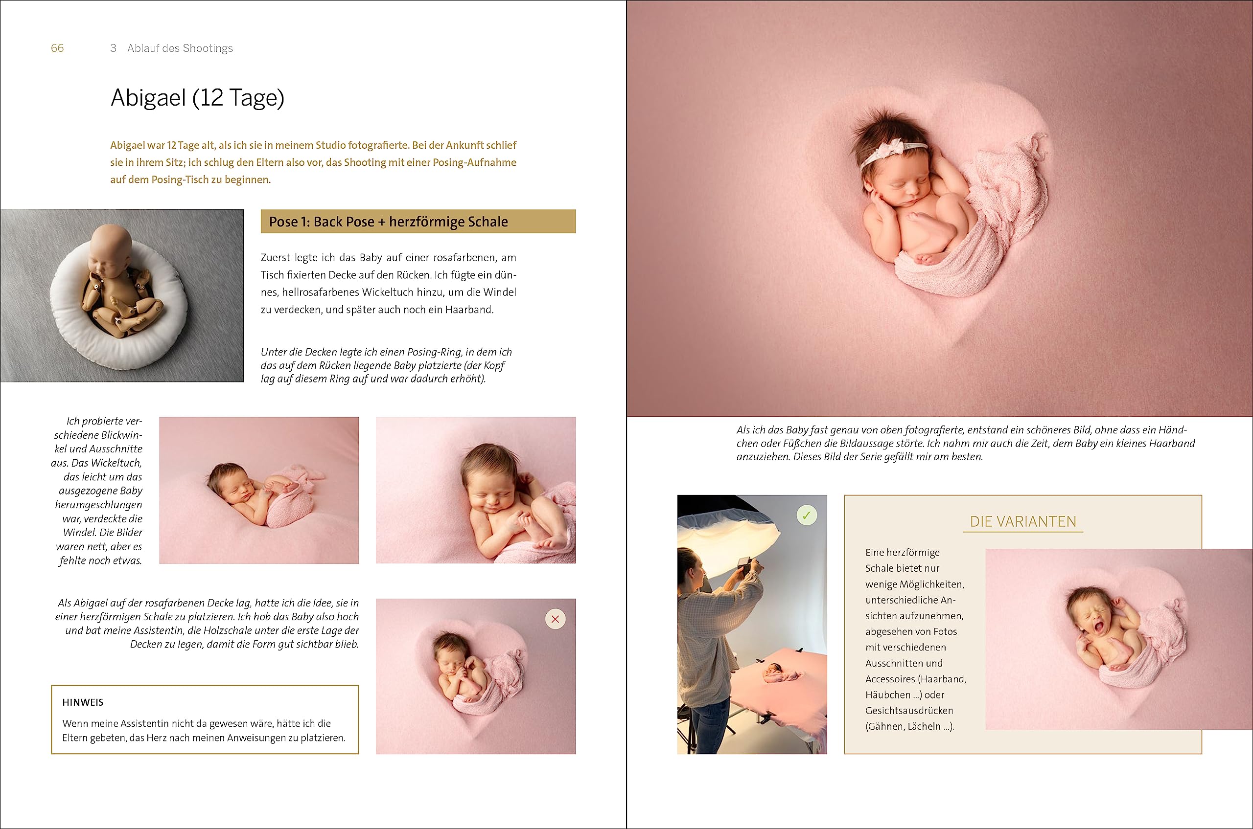 Babys fotografieren: Neugeborene liebevoll in Szene setzen