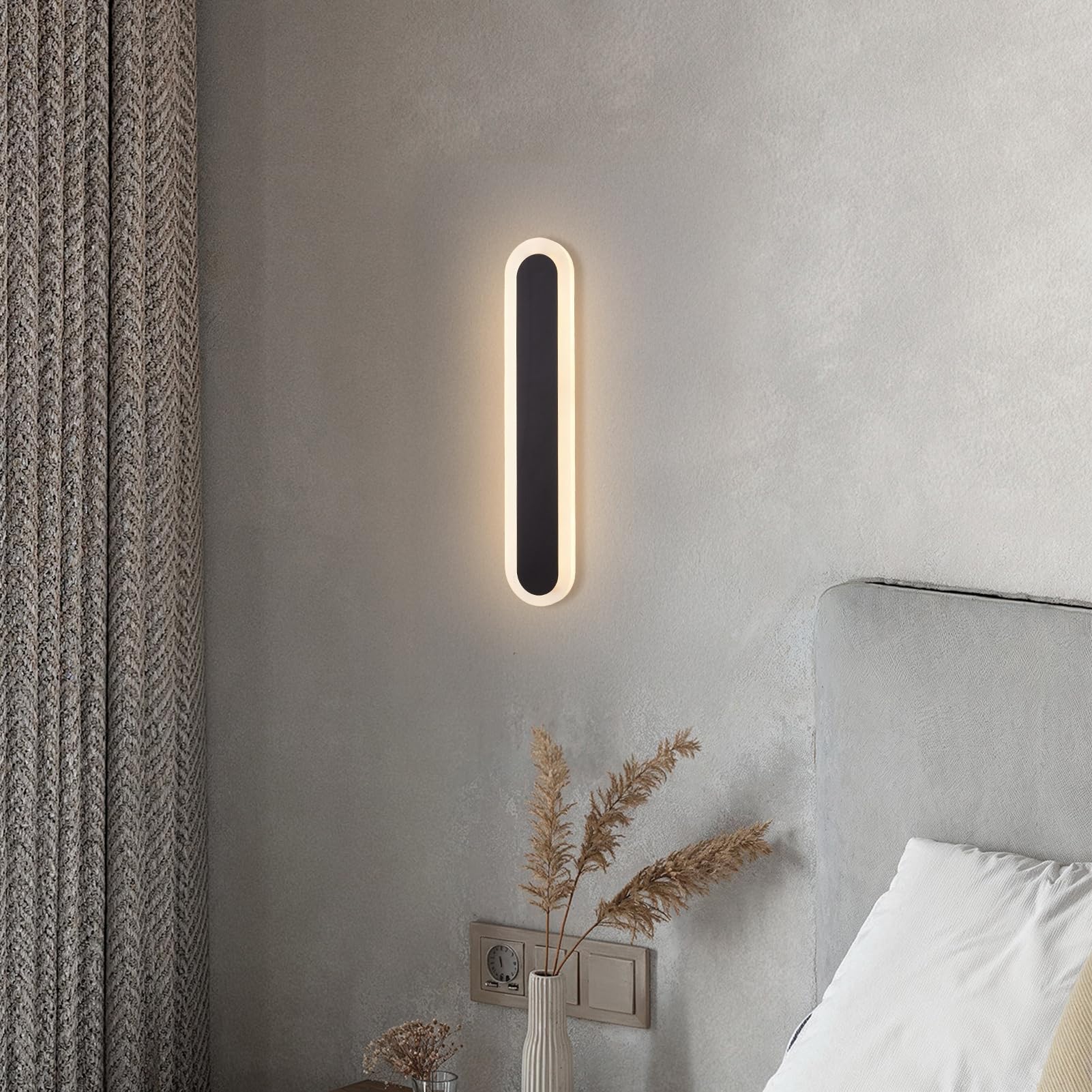 Warmiehomy Outdoor Wall Lights, Aluminium & Acrylic LED Wall Lamp, IP67 Waterproof Outside Lights - Image 3