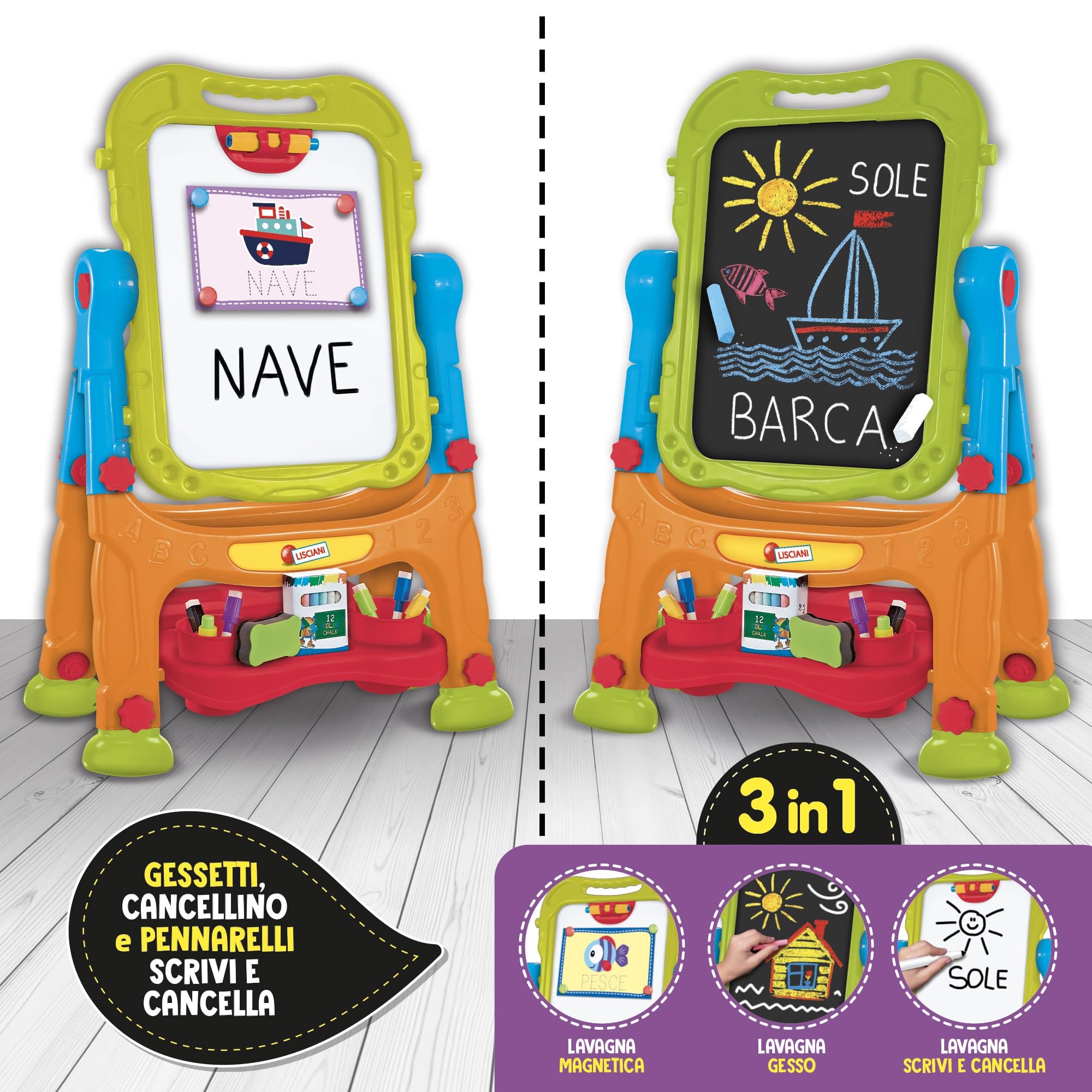Liscianigiochi Carotina Lavagna Educativa