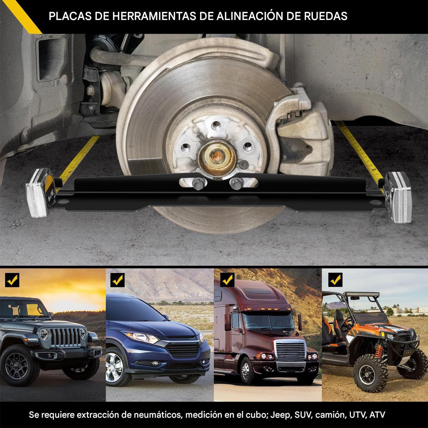 Herramienta De Alineación Placas De Convergencia Precisas