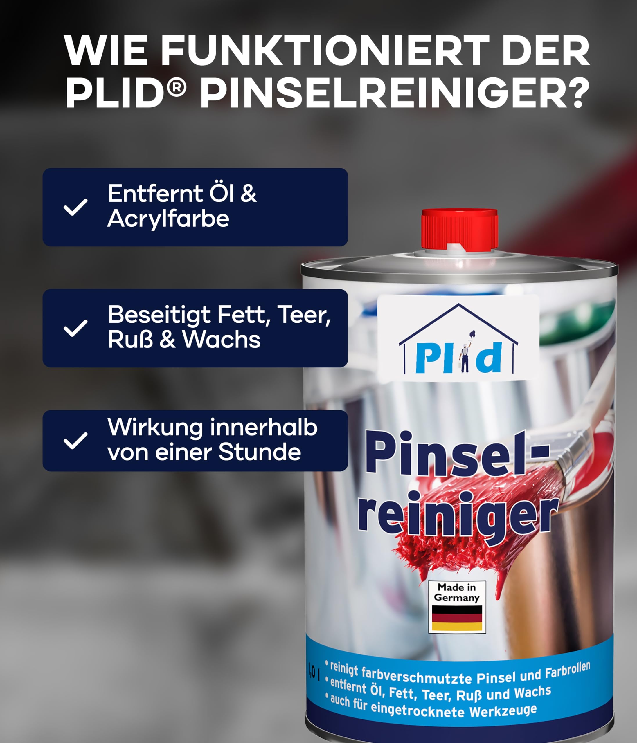 prinzcolor Prinzcolor® Premium środek do czyszczenia pędzli, 2 l
