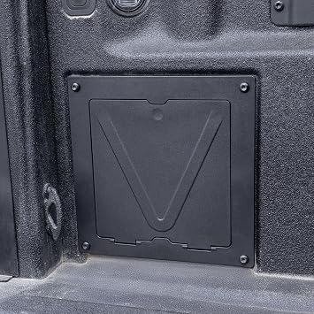 Power Onboard Protective Cover Compatible with 2021-2026 Ford F150 & 2022-2025 F150 Lightning OEM Exterior Accessories Rear Truck Side Power Protect Anti Scratch