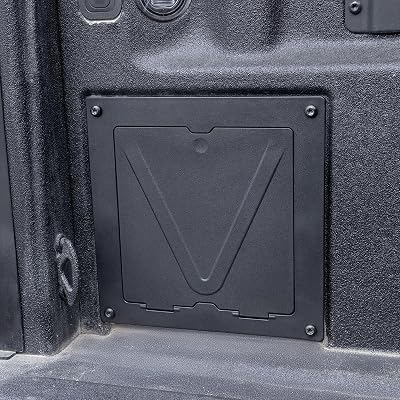 Power Onboard Protective Cover Compatible with 2021-2026 Ford F150 & 2022-2025 F150 Lightning OEM Exterior Accessories Rear Truck Side Power Protect Anti Scratch