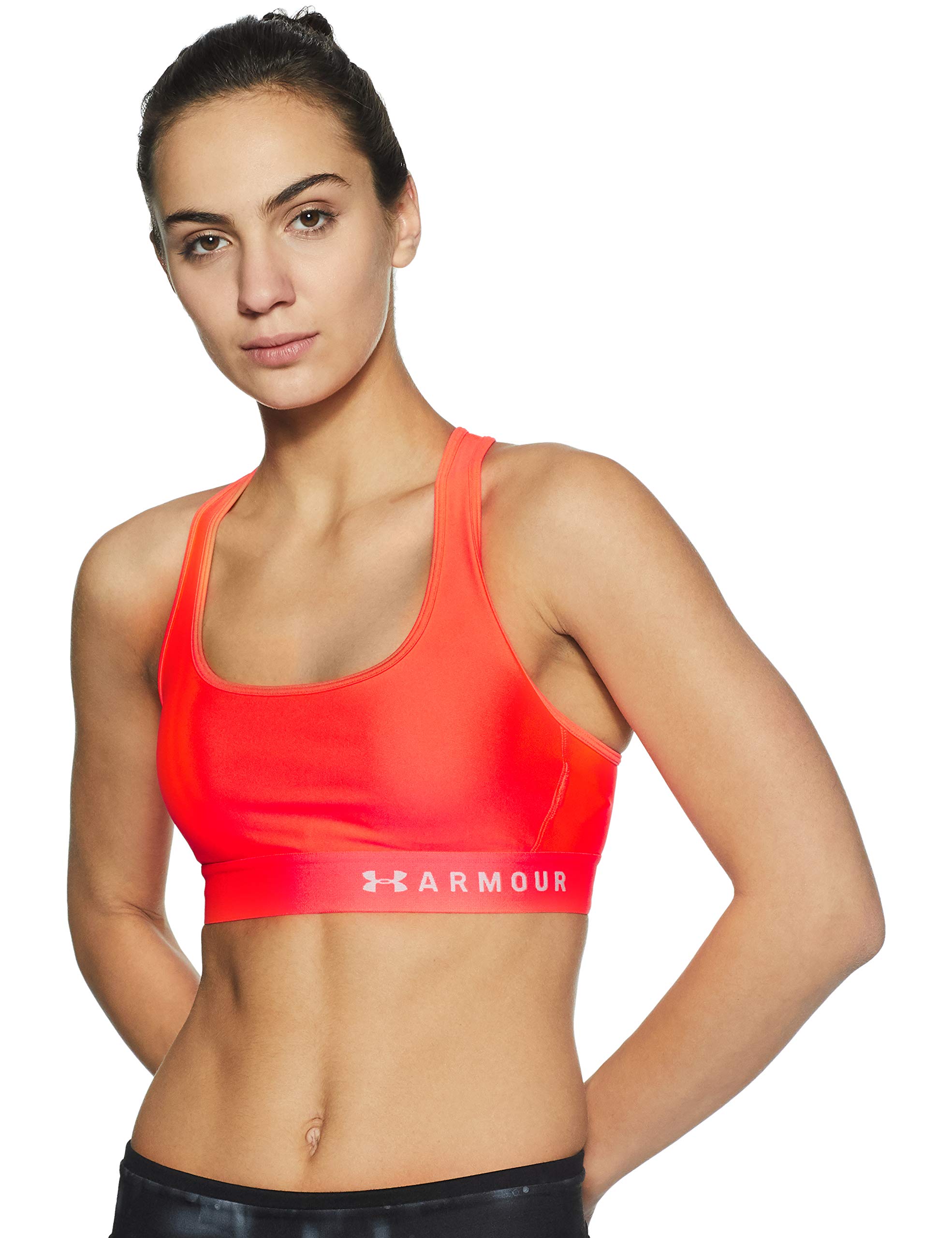 Under Armour Soft Cup Sports Bra (1307200-878_After Burn_X-Small)