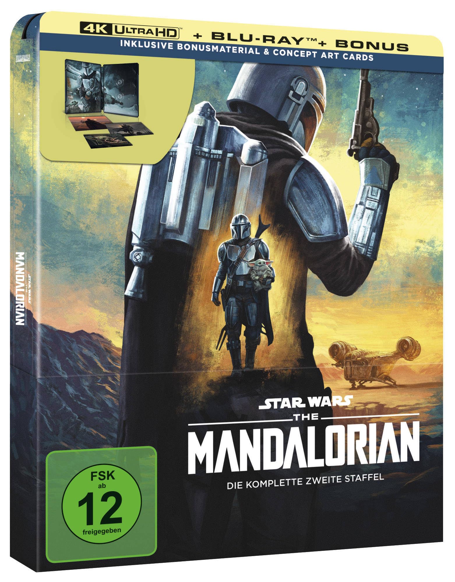 Image secondaire de The Mandalorian - Staffel 2 UHD BD (Lim. Steelbook)