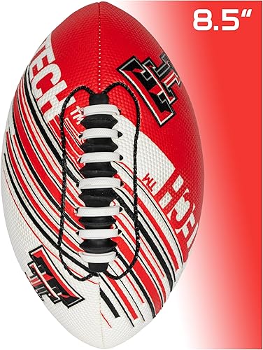 Miniatura 112 de Franklin Sports NCAA - Mini balón de fútbol juvenil - 8.5 pulgadas SPACELACE textura de fácil agarre, perfecto para niños