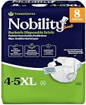 4-5xl Couches pour adultes pour les femmes et les hommes - Cas de 32 Slips jetables bariatriques avec onglets et panneaux latéraux extensibles - Respirant avec Max Absorbance