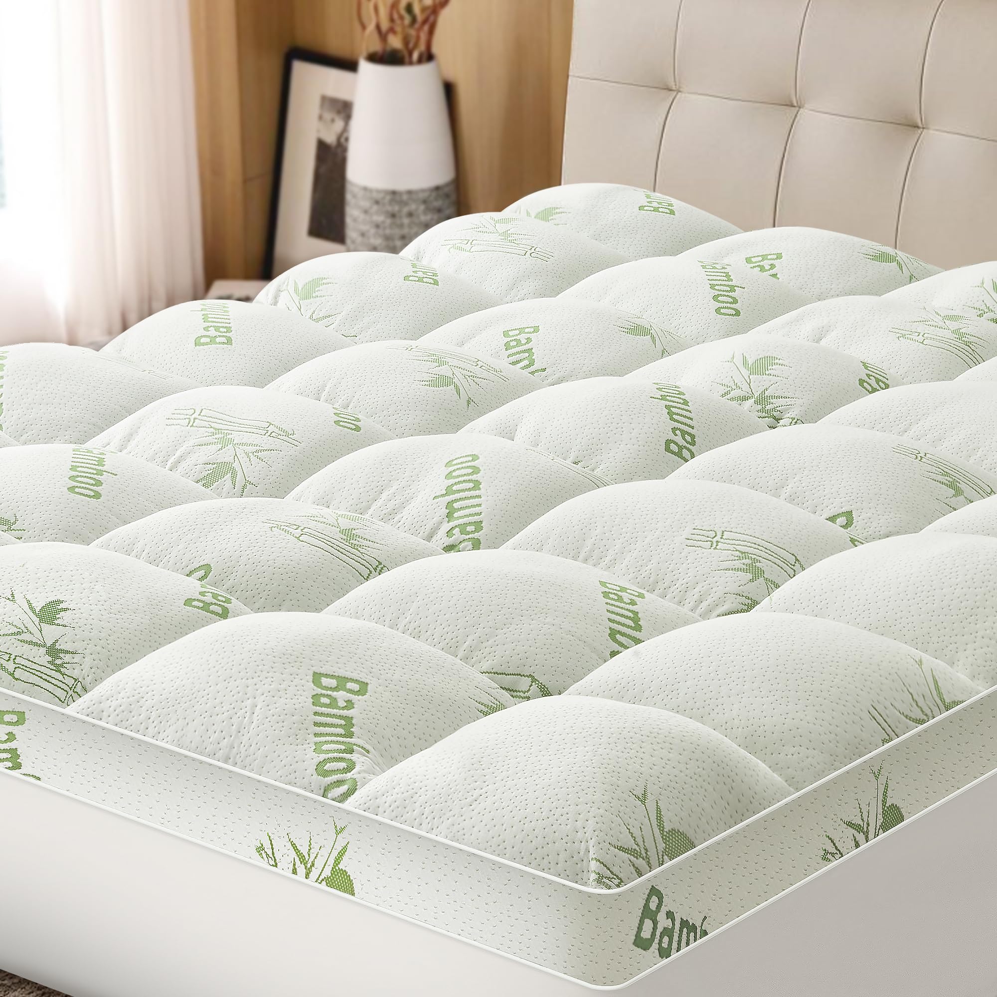 Amazon.com: Easthome Mattress Topper Queen Size Viscose Derived