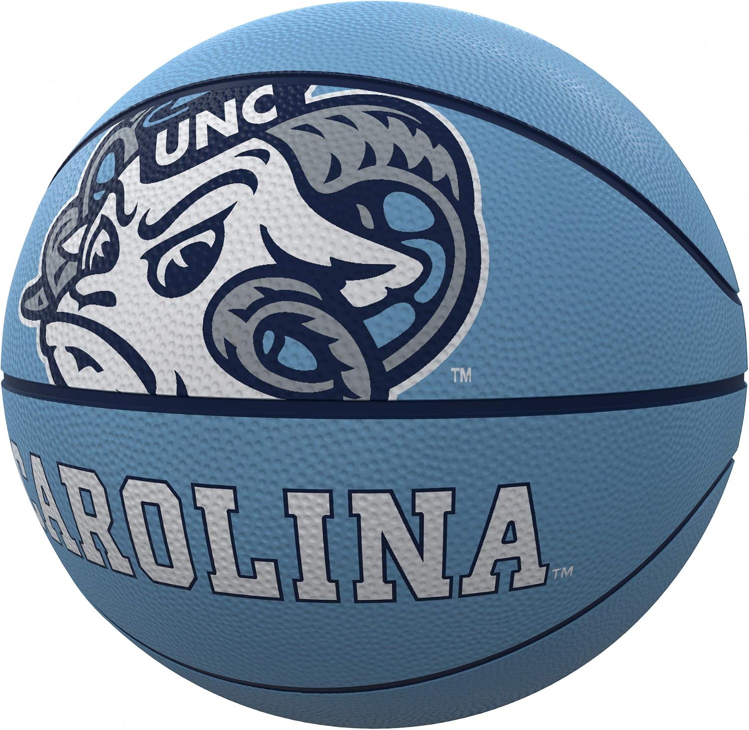 Logo Brands NCAA Unisex Official-Size Rubber Basketball