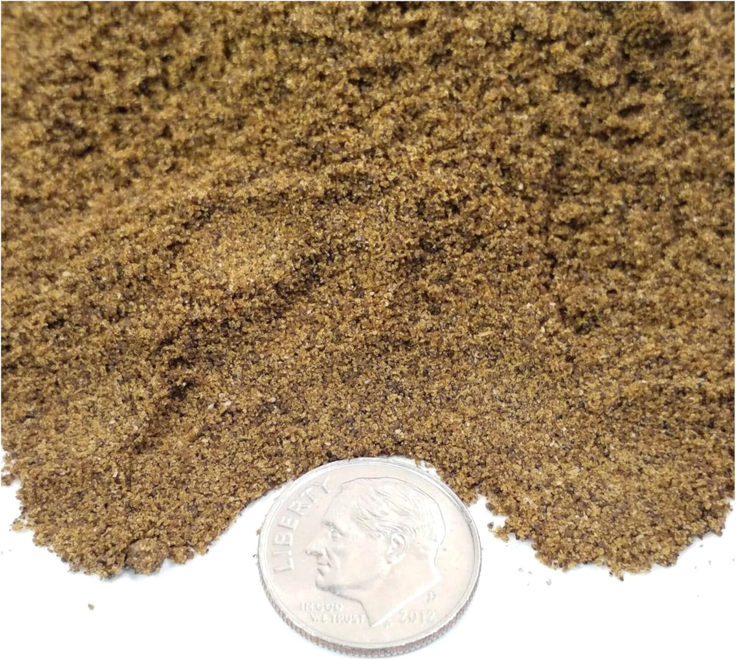 Aquatic Foods Inc. 55% Protein Vitamin Rich Micro Floating/Slow Sinking Baby & Fry Food for Koi Fish & Pond Fish, All Aquarium Tropical Fish - 2-lb Medium Jar