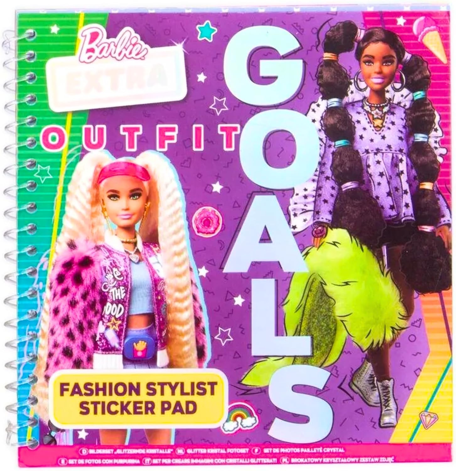 Mattel 159061 Stickers, Multicoloured