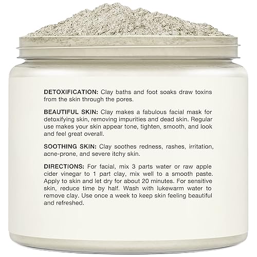 Miniatura 7 de Arcilla en polvo curativa india Majestic Pure 16 onzas