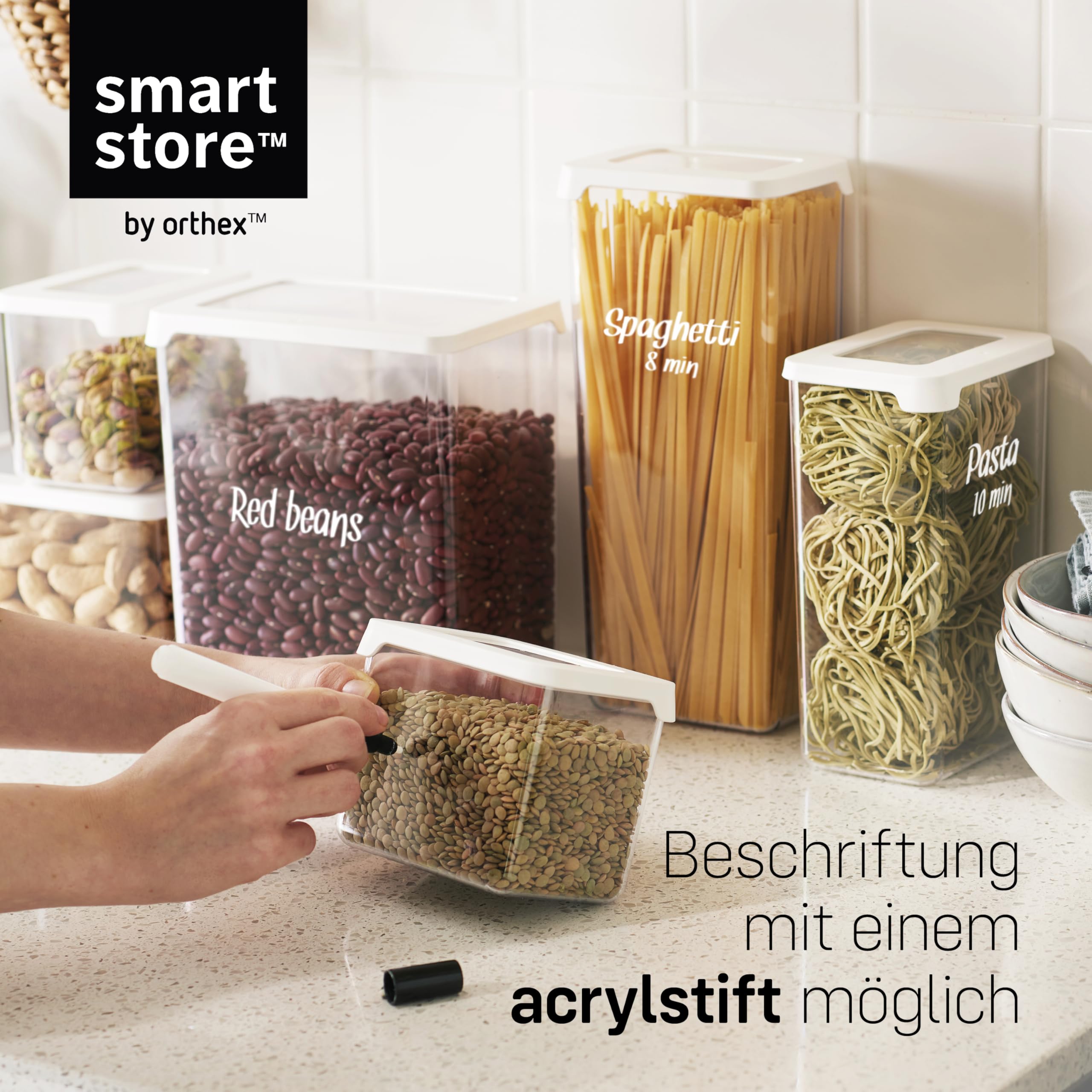 Scatole Alimentari Ermetiche Trasparenti - Set Da 6 Contenitori Senza BPA Per Bambini E Spuntini - Foto 10