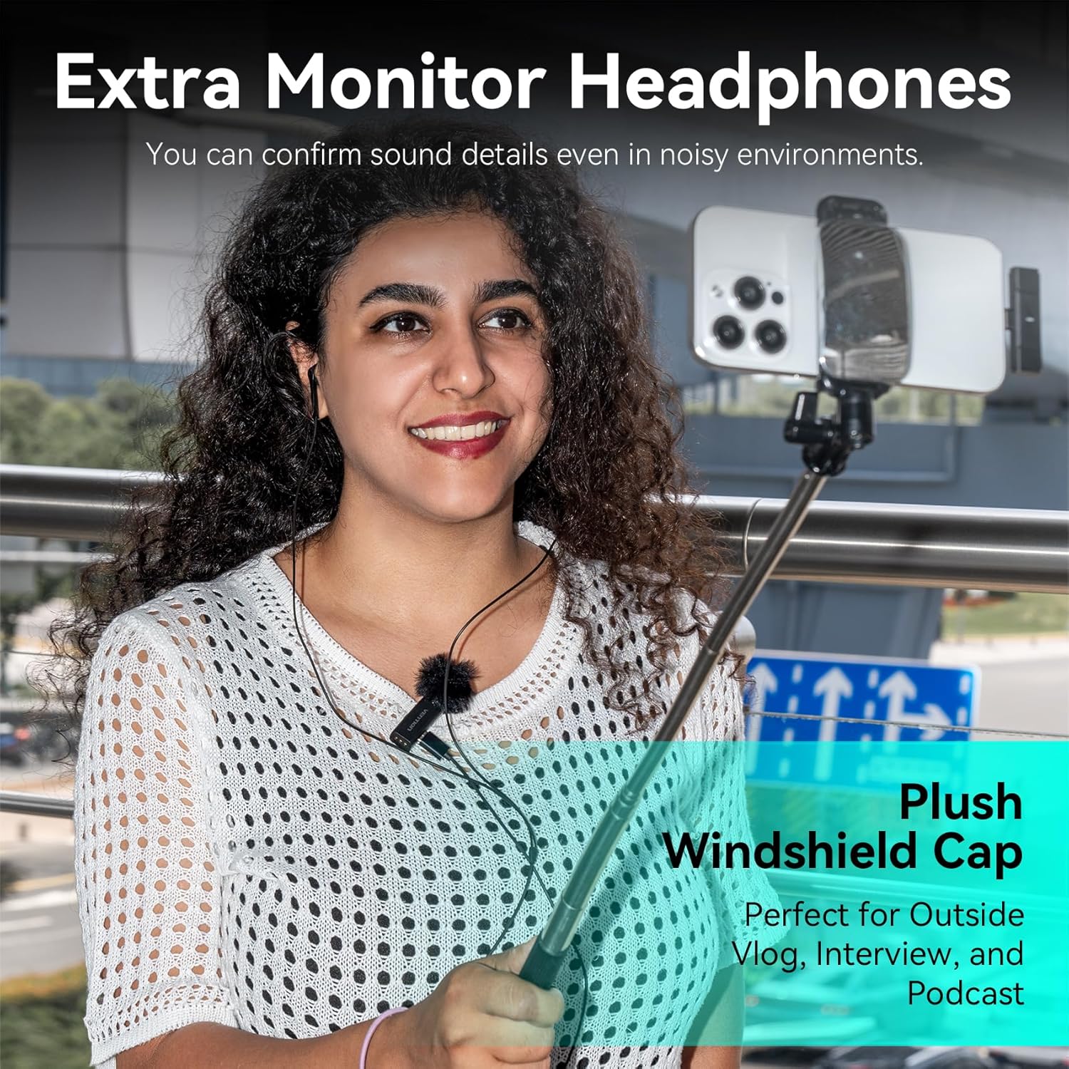 Diagram of the VENTION charging case with indicator light and USB-C port