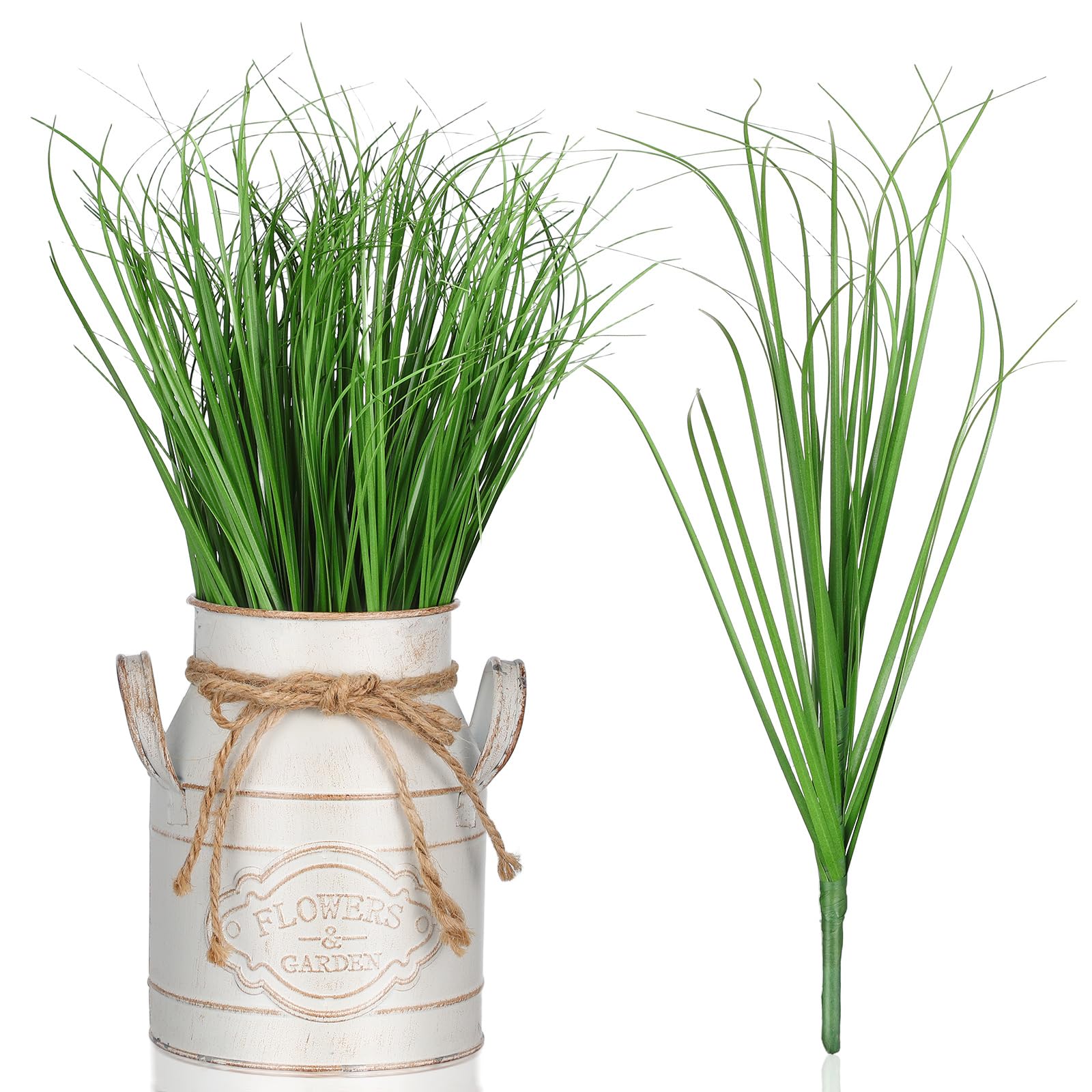 Amazon｜STOBOK フェイクグリーン 雑草 人工観葉植物 12本セット 30cm