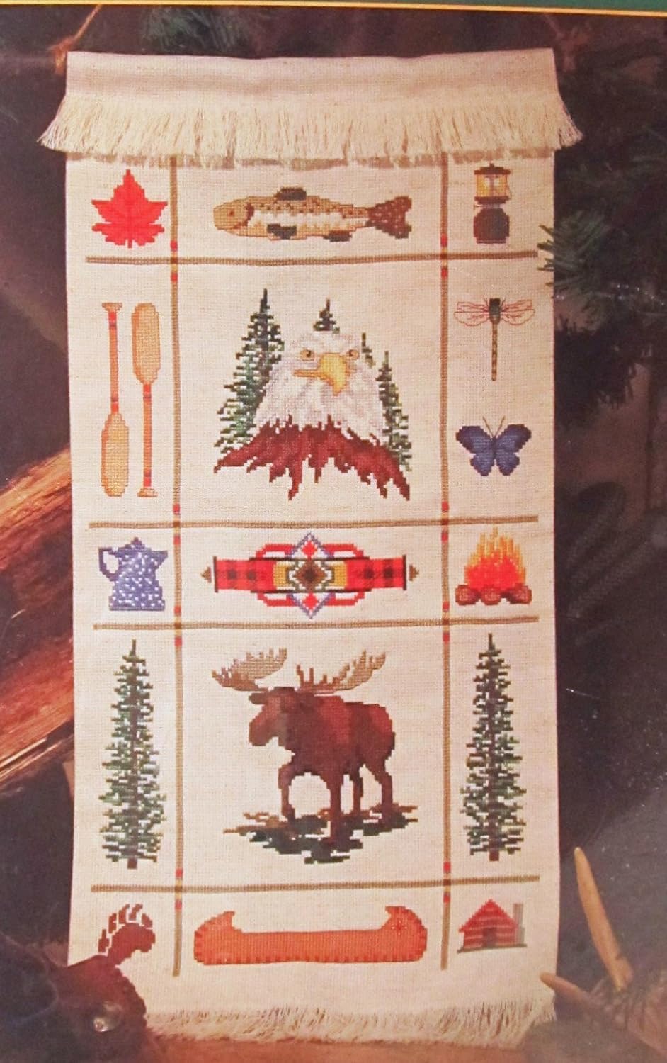 Amazon.com: Nature's Window Designs for the Needle - #5403 Camping Sampler