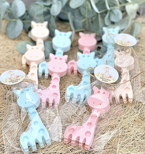 Miniatura 2 de Giraffe Soap Favors - Giraffe Baby Shower Favors, Boy Girl Baby Giraffe Decorations, Safari Jungle Baby Shower Party Gift