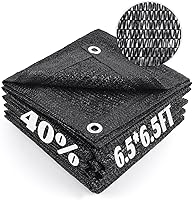 Vista 91 de Cool Area 70% Tela para Sombra Solar con Ojales, Lona de Malla para Cubierta de Plantas 6.5x16.5 pies, Toldo para Patio, Jardín, Pérgola, Verde